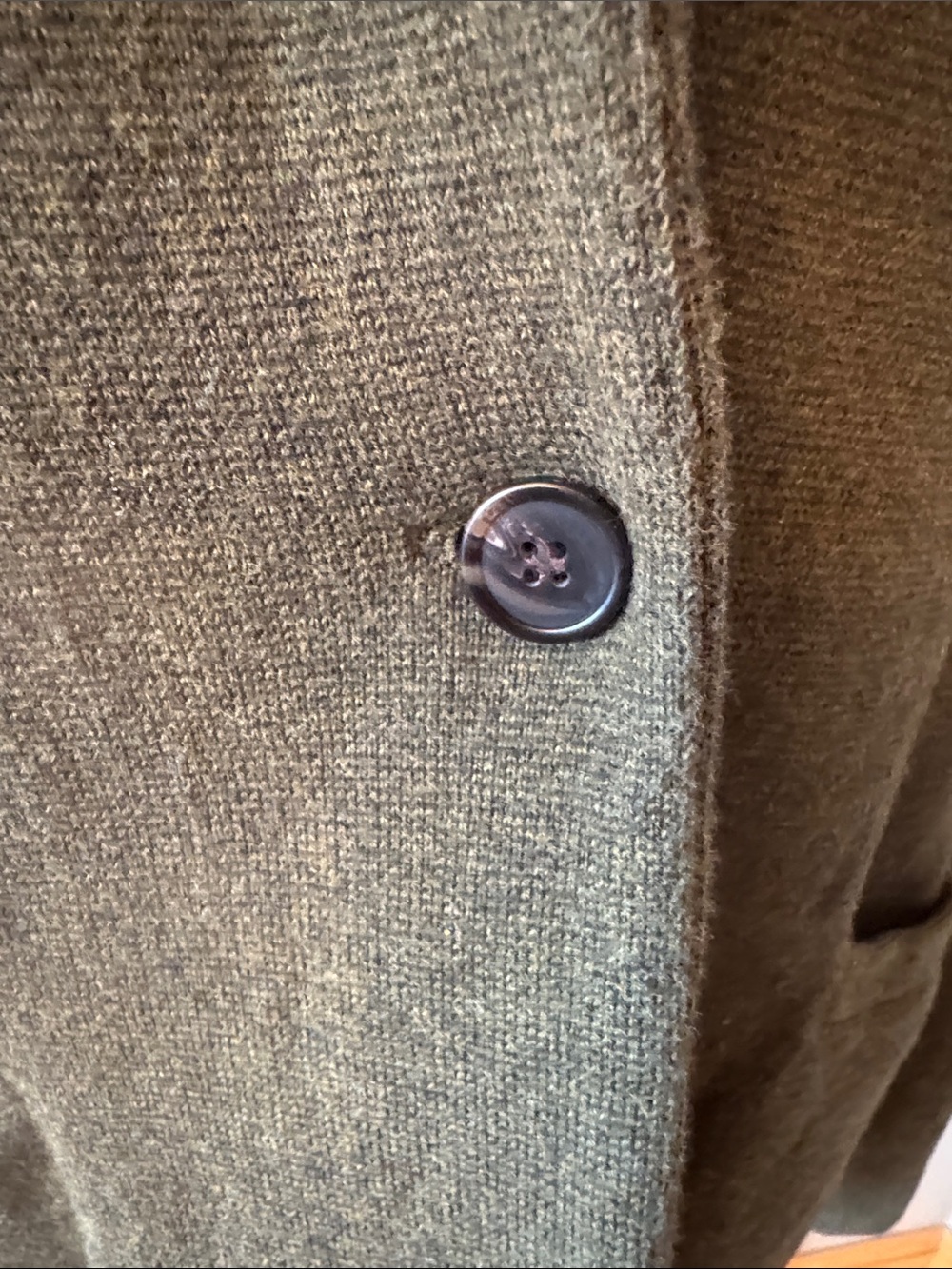 J. Crew Factory Olive Green Knit Single-Button Blazer - Picture 4 of 10